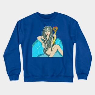 angel anime japanese Crewneck Sweatshirt